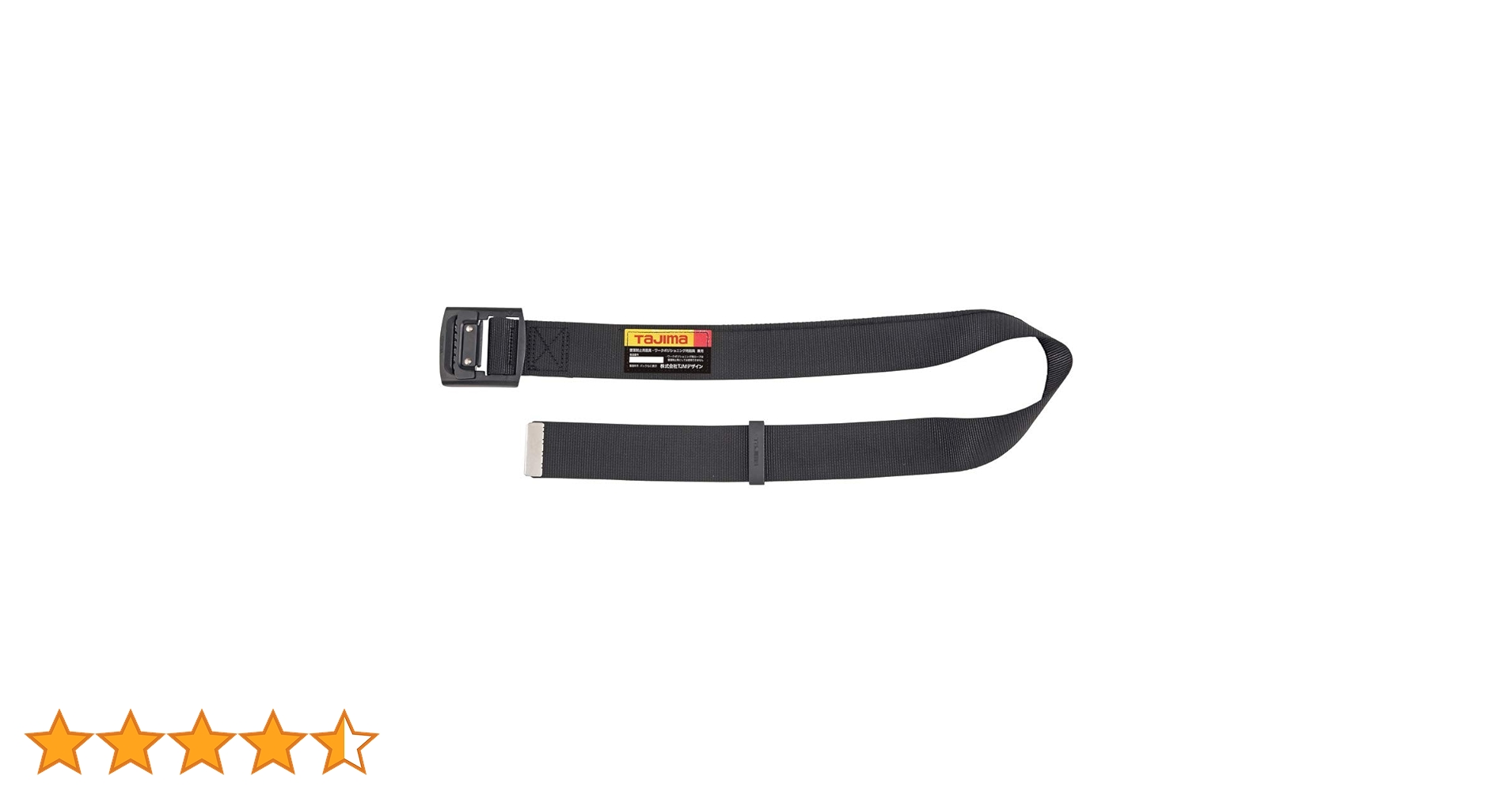 タジマ 胴ベルト　新規格　新品未使用　Lサイズ Tajima 新規格 胴ベルト タジマ TAJIMA アルミワンフィンガー 黒